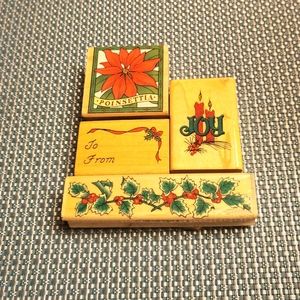 VTG Christmas Joy Stamps